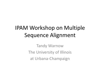 Challenges and Techniques in Multiple Sequence Alignment