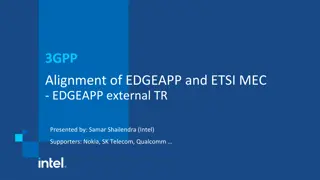 Alignment of EDGEAPP and ETSI MEC for Edge Computing Standards