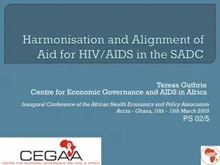 Progress and Challenges in Harmonising HIV/AIDS Funds in SADC Region