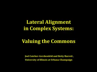 Stakeholder Alignment and Commons Valuation in Complex Systems