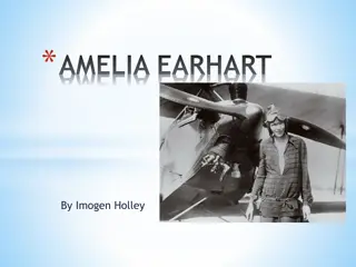 Amelia Earhart - Pioneer Aviator and Inspirational Figure