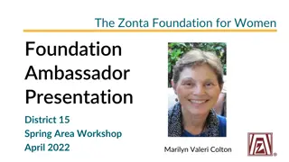 Zonta Foundation for Women: Empowering Women Globally