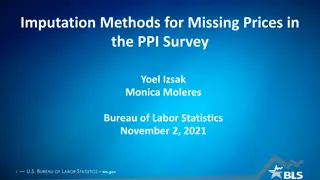 Advanced Imputation Methods for Missing Prices in PPI Survey