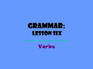 Understanding Verbs: Types and Usage in Grammar