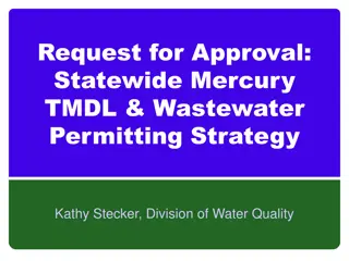 Statewide Mercury TMDL & Wastewater Permitting Strategy Overview