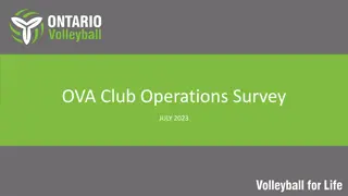 OVA Club Operations Survey July 2023