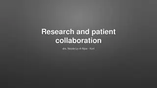 Patient Collaboration in Research: Journey of a Hearing Impaired Medical Student