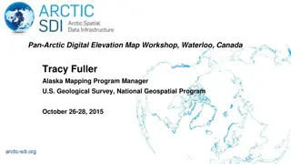 Pan-Arctic Digital Elevation Map Workshop Overview