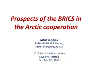 BRICS Engagement in Arctic Cooperation: Opportunities and Challenges