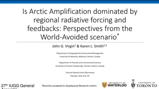 Regional Radiative Forcing and Feedbacks in Arctic Amplification