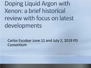 Advancements in Doping Liquid Argon with Xenon: Historical Overview