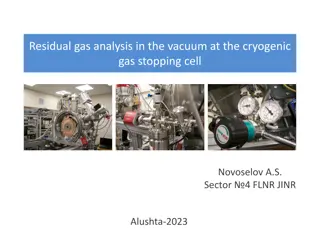 Cryogenic Gas Stopping Cell for High Precision Nuclear Physics Experiments