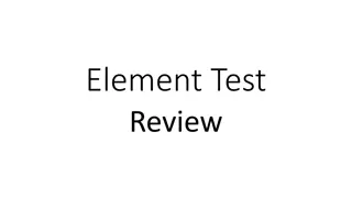 Visual Element Test Review for Chemistry Enthusiasts