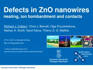 Studies on Defects in ZnO Nanowires and Their Impact on Properties