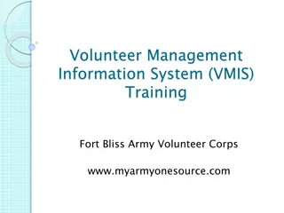 Comprehensive Guide to Volunteer Management Information System (VMIS) at Fort Bliss Army Volunteer Corps