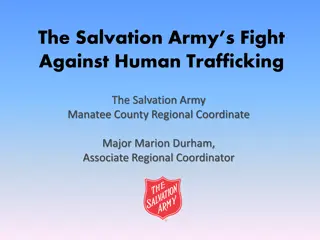 The Salvation Army's Fight Against Human Trafficking