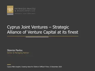 Exploring Joint Ventures and Strategic Alliances in Cyprus