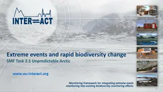 Unpredictable Arctic Monitoring Framework for Extreme Event Integration