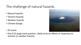 Natural Hazards and Their Impacts