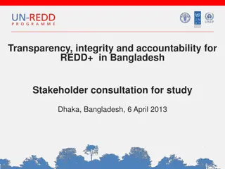 Ensuring Governance and Integrity in REDD+ Implementation