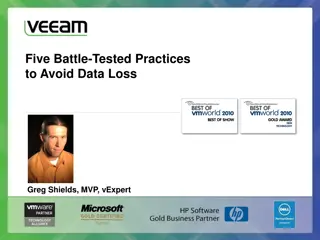 Preventing Data Loss: Battle-Tested Practices by Greg Shields