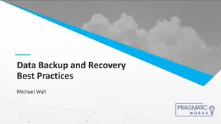 Best Practices for Data Backup and Recovery in Database Management