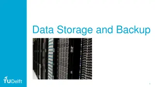 Essential Guide to Data Storage and Backup