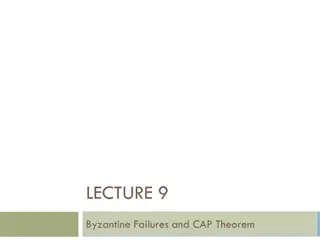 Byzantine Failures and CAP Theorem Overview