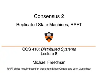 Understanding State Machine Replication in Distributed Systems Using RAFT