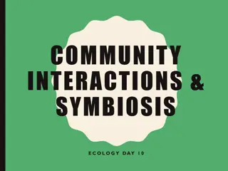 Community Interactions and Symbiosis in Ecology