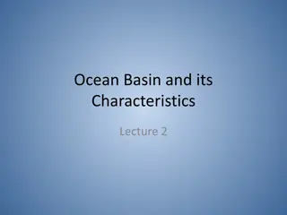 Ocean Basins and Their Characteristics