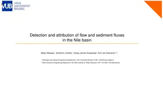 Detection and Attribution of Flow and Sediment Fluxes in the Nile Basin