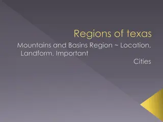 Explore the Mountains and Basins Region of Texas