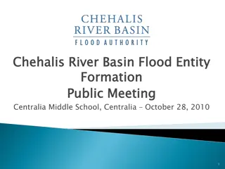 Addressing Flooding Issues in Chehalis River Basin: Formation of Flood District