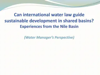 Addressing Water Management Challenges in Nile Basin for Sustainable Development Goals by 2030