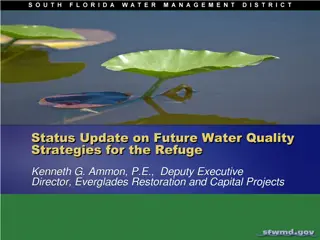 Future Water Quality Strategies for Refuge Kenneth G. Ammon: Update and Legal History Summary.