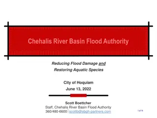 Chehalis River Basin Flood Authority's Local Projects and Achievements