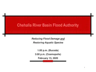 Chehalis River Basin Flood Authority Update and Collaboration Highlights