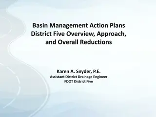 Basin Management Action Plans in FDOT District Five