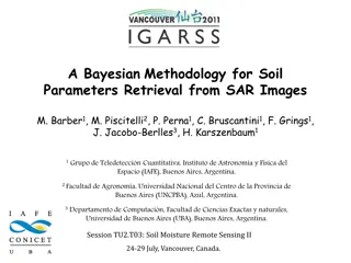 Bayesian Methodology for Soil Parameters Retrieval from SAR Images