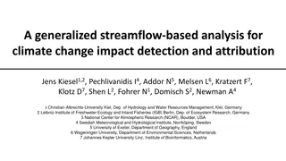 Streamflow-Based Analysis for Climate Change Impact Detection and Attribution