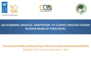 Economic Analysis of Climate-Induced Flood Adaptation in Koshi Basin, Nepal