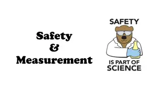 Science Classroom Safety and Measurement Guidelines