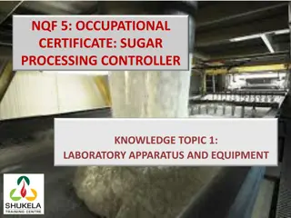 Essential Laboratory Apparatus and Equipment for Sugar Processing Controllers