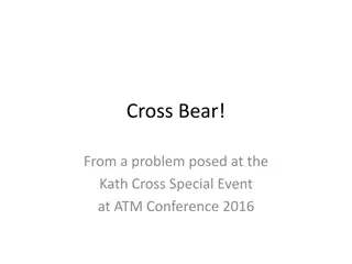 Cross Bear Puzzle at ATM Conference 2016