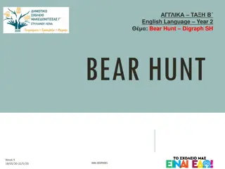 Engaging Learning Activities for Digraph 'SH' in Year 2 English Language - Bear Hunt Theme