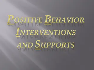 Consistent Implementation of PBIS Strategies for School Success