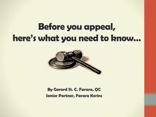 Essential Factors to Consider Before Filing an Appeal