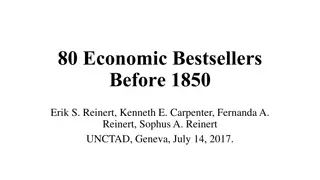 Economic Bestsellers Before 1850