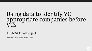 Data-Driven Approach to Identify VC-Appropriate Companies